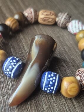 Mens Bohemian And Terracotta Braclet!